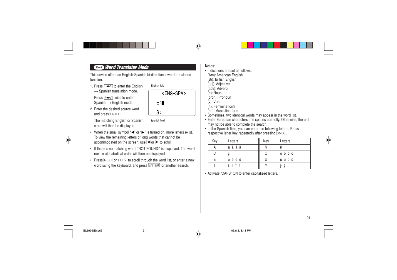 Radio Shack EL-6996 User Manual | Page 23 / 40