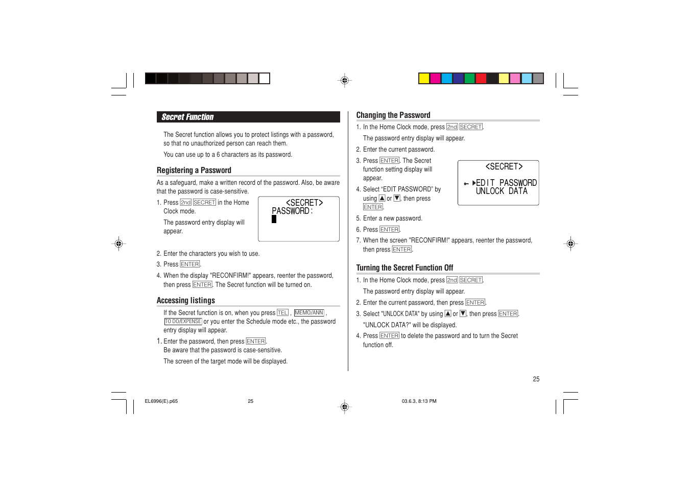 Radio Shack EL-6996 User Manual | Page 27 / 40