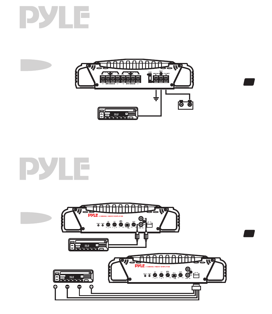 Plmra220, Plmra420, Low level inputs | High level inputs | Radio Shack PLMRA420 User Manual | Page 6 / 12