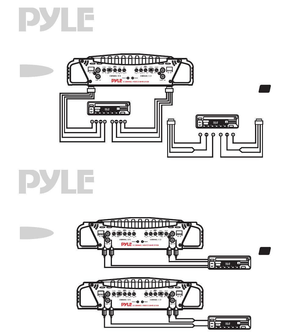 Plmra420, Low level inputs | Radio Shack PLMRA420 User Manual | Page 8 / 12