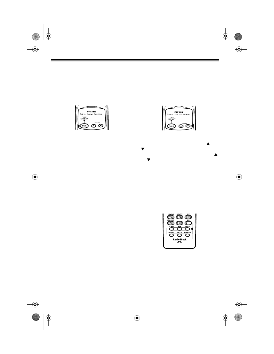 Telephone operation, Making and receiving calls, Out of range signal | Adjusting the handset volume, Using redial | Radio Shack TAD-727 User Manual | Page 16 / 36