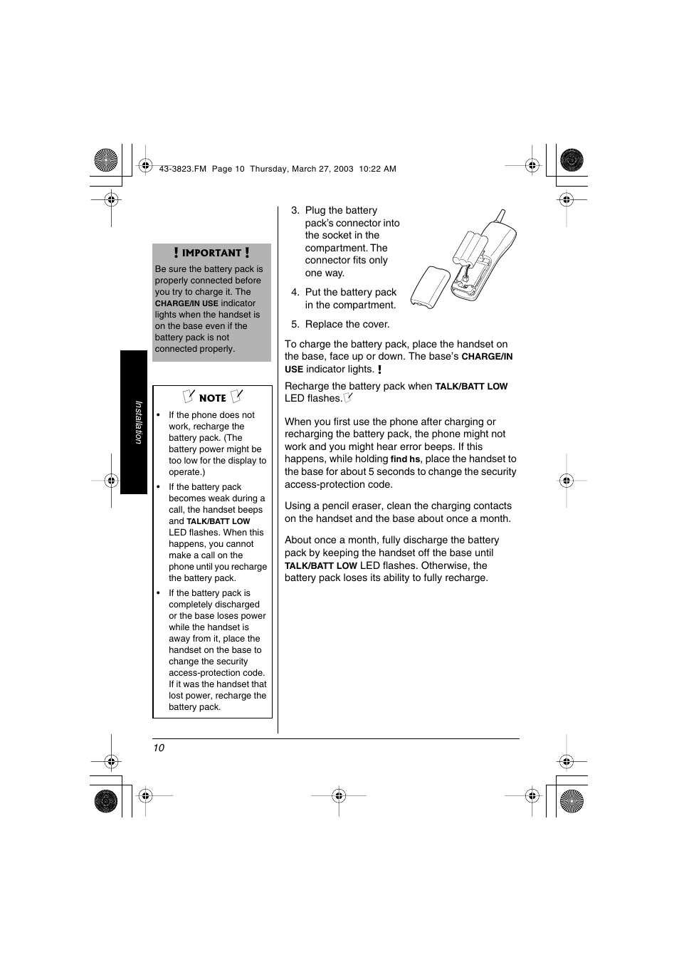 Radio Shack 43-3823 User Manual | Page 10 / 40