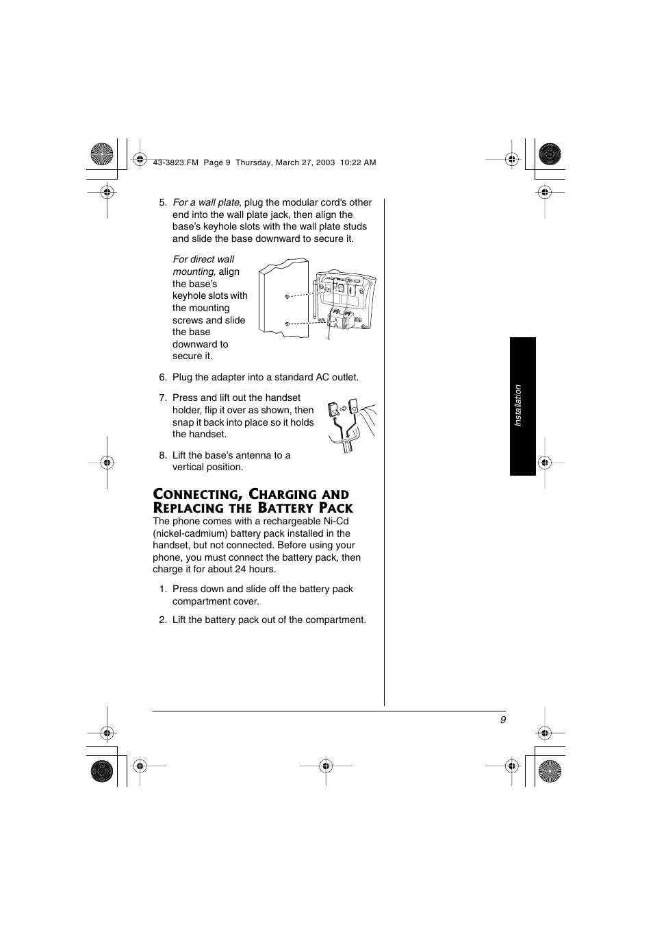 Radio Shack 43-3823 User Manual | Page 9 / 40