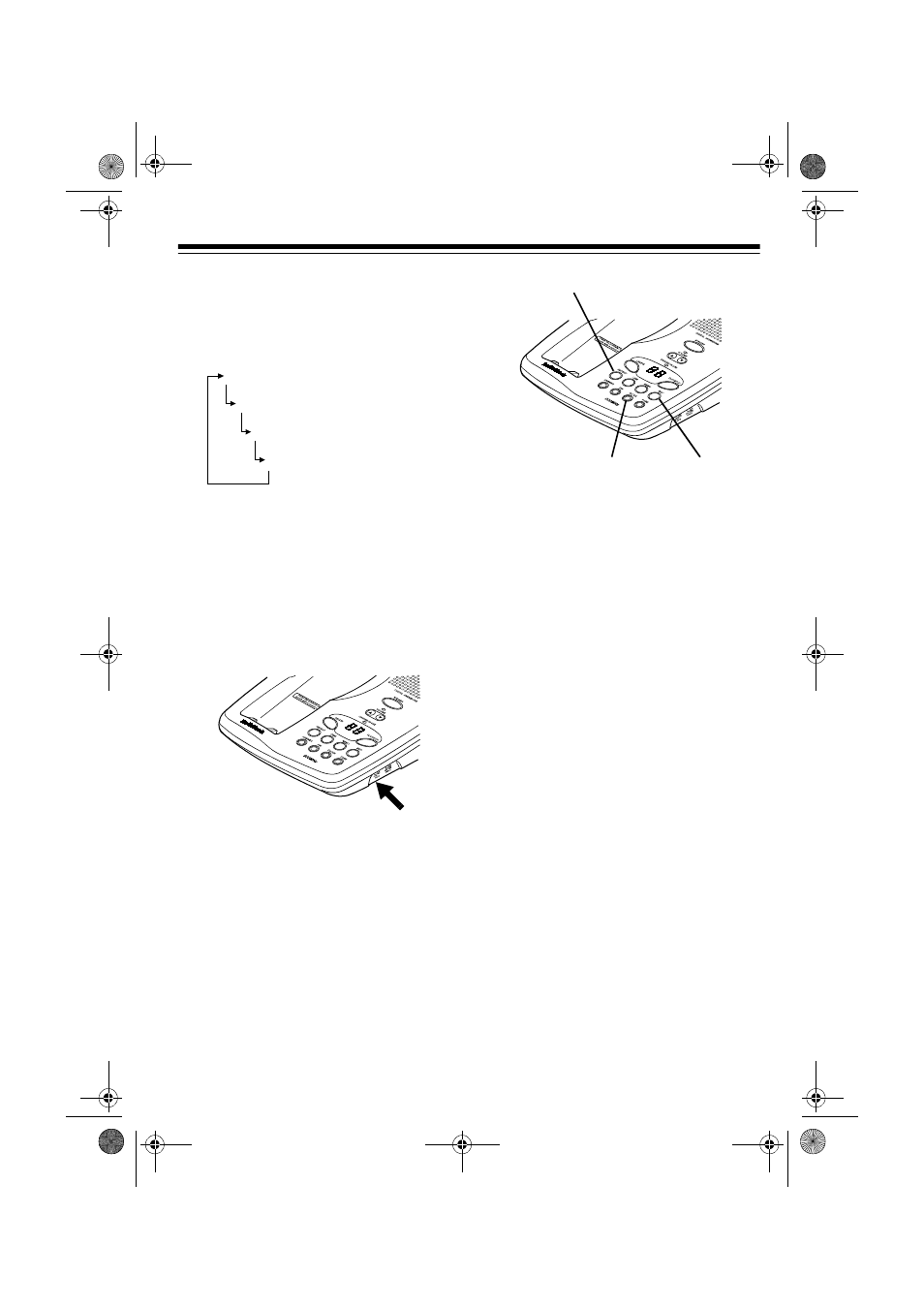 Setting the number of rings, Setting the day/time | Radio Shack TAD-725 User Manual | Page 13 / 32