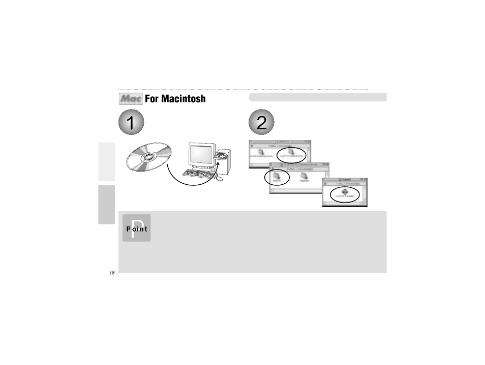 For macintosh | Radio Shack FLATFOTO B-020405 User Manual | Page 18 / 52