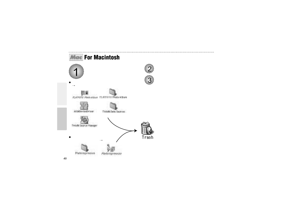 For macintosh | Radio Shack FLATFOTO B-020405 User Manual | Page 46 / 52