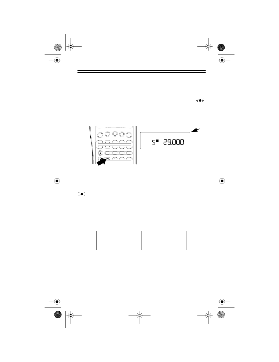 Using the keylock, Using the display backlight, Changing search speeds | Hyper, Until, Appears. to turn it off, hold down, Disappears | Radio Shack Race Scanner User Manual | Page 37 / 52