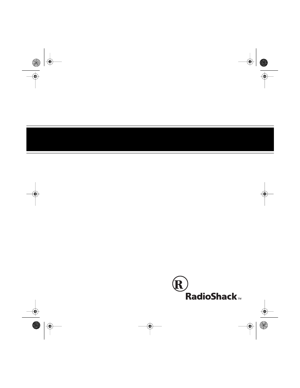 Radio Shack ET-548 User Manual | 24 pages