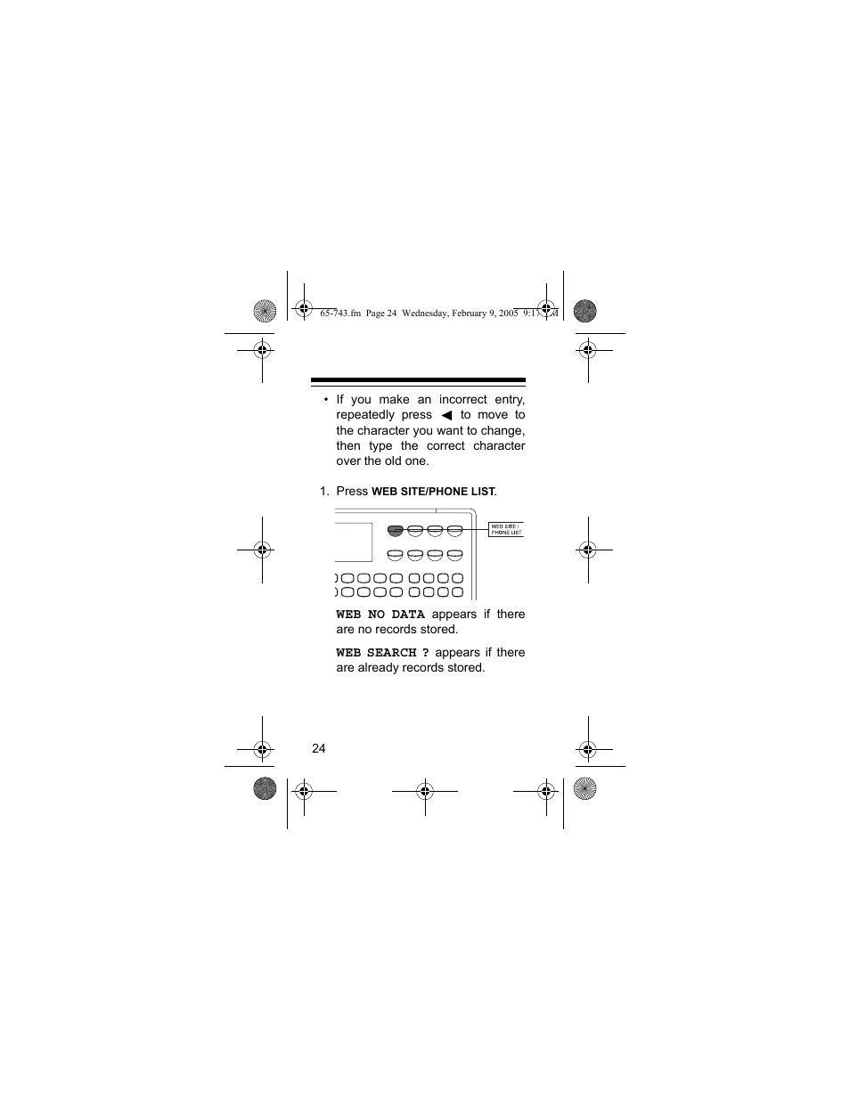 Radio Shack EC-291 User Manual | Page 24 / 84