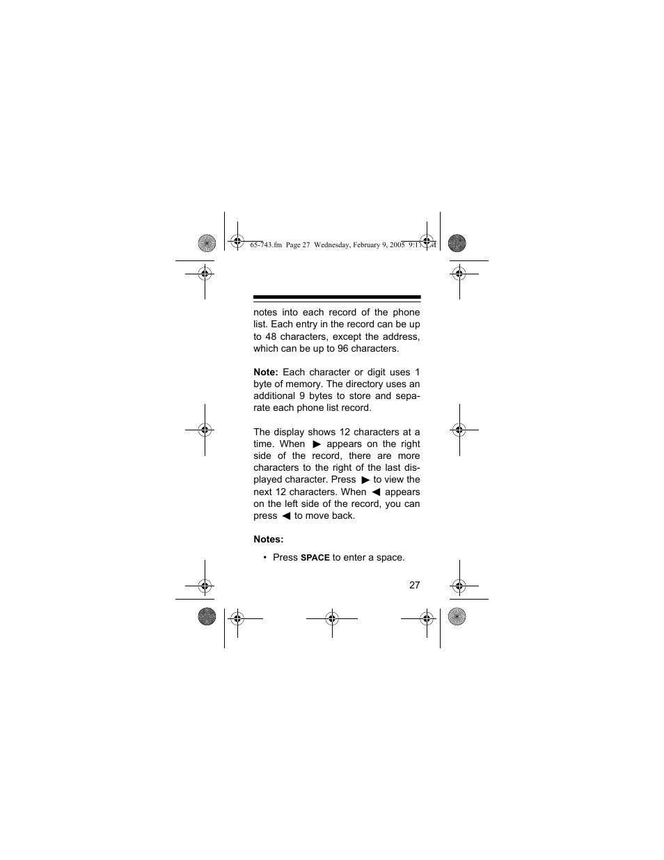 Radio Shack EC-291 User Manual | Page 27 / 84