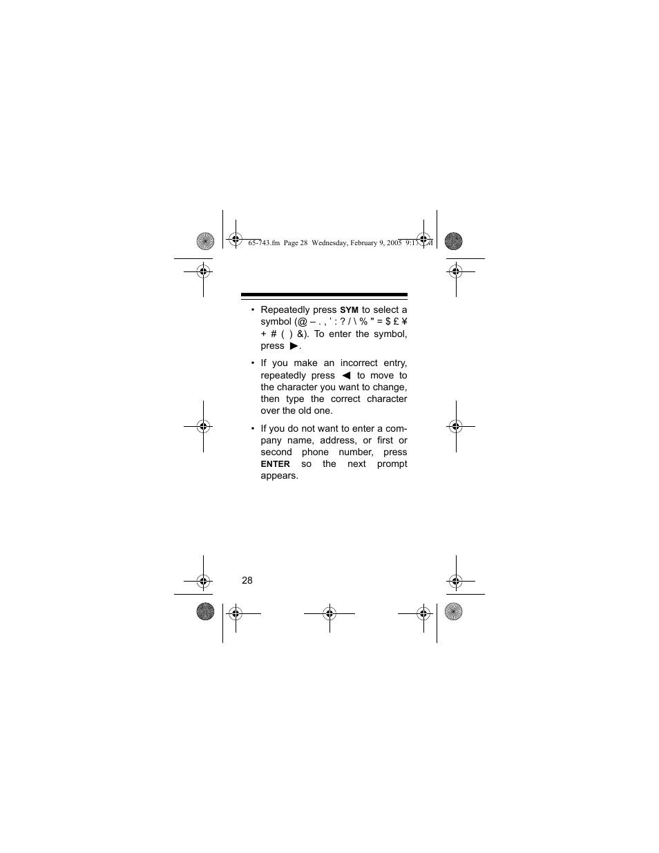 Radio Shack EC-291 User Manual | Page 28 / 84