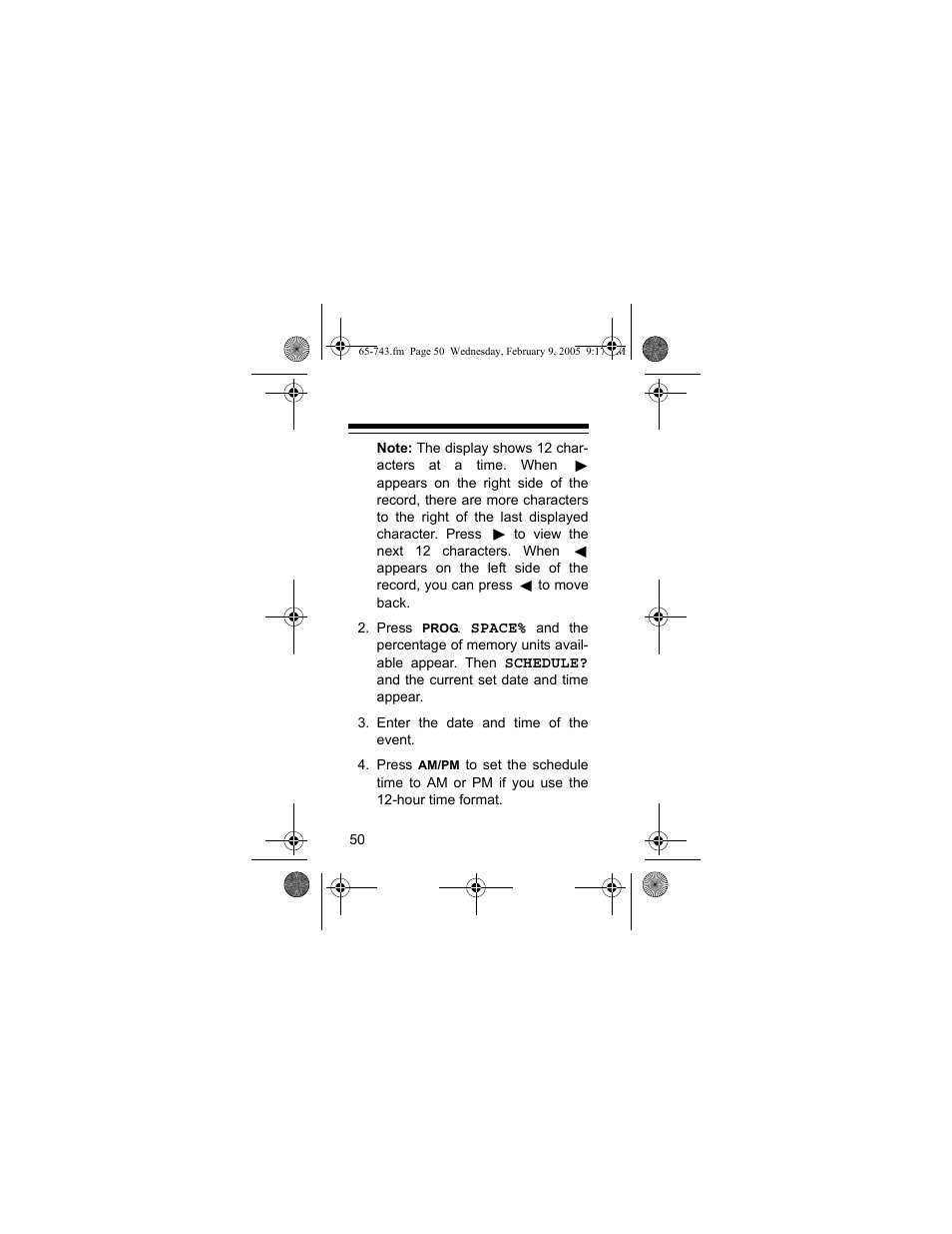 Radio Shack EC-291 User Manual | Page 50 / 84