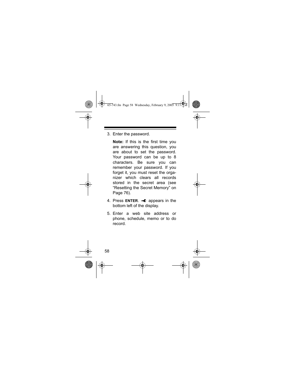 Radio Shack EC-291 User Manual | Page 58 / 84
