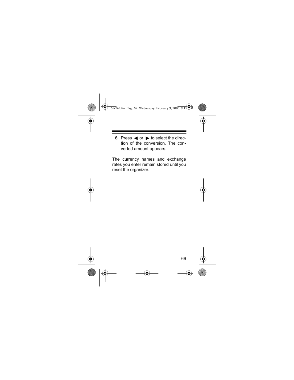 Radio Shack EC-291 User Manual | Page 69 / 84