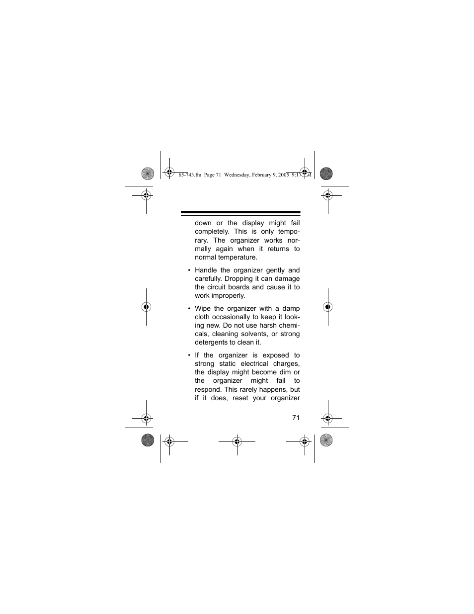 Radio Shack EC-291 User Manual | Page 71 / 84