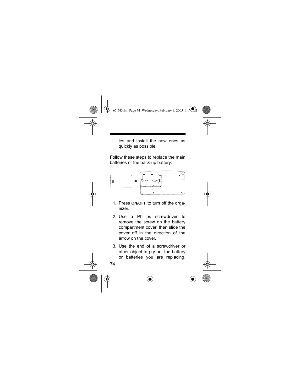Radio Shack EC-291 User Manual | Page 74 / 84