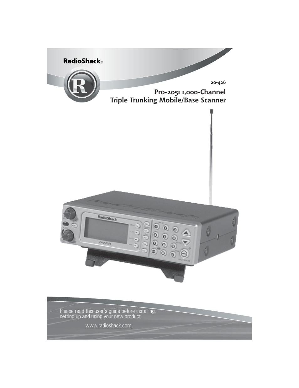 Radio Shack PRO-2051 User Manual | 84 pages