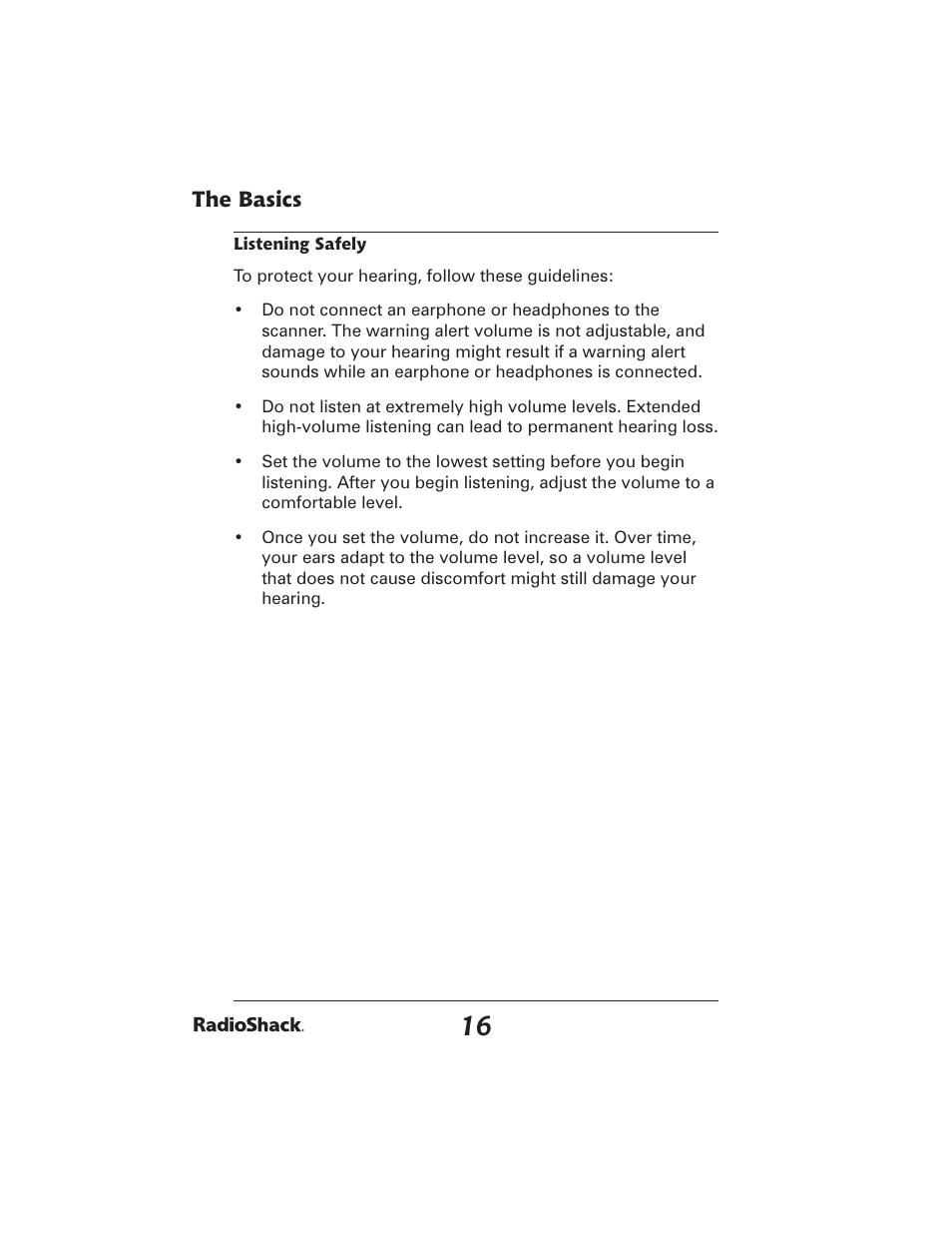 Radio Shack PRO-2051 User Manual | Page 16 / 84