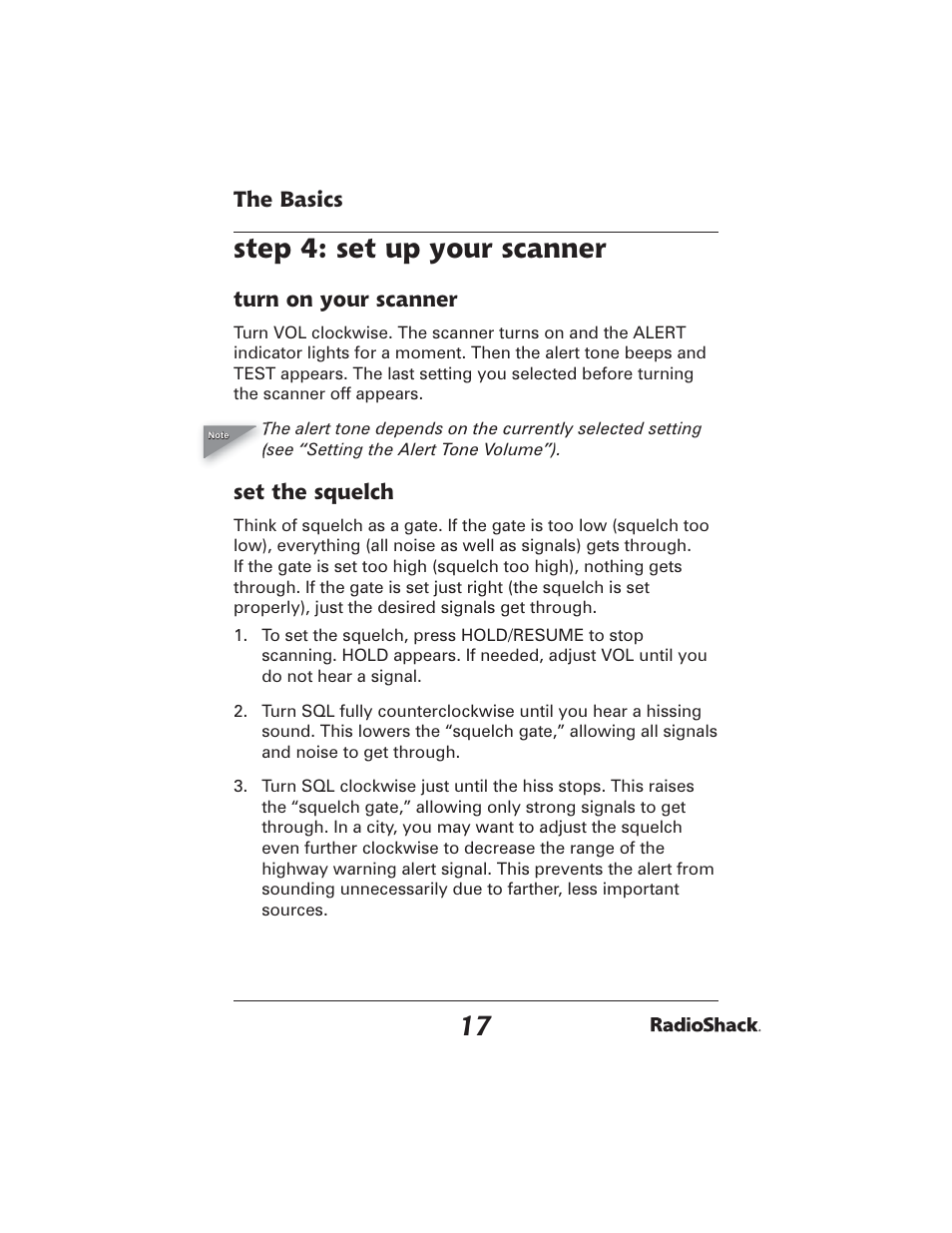 Step 4: set up your scanner | Radio Shack PRO-2051 User Manual | Page 17 / 84