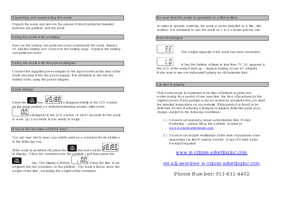 Radio Shack PS100 User Manual | Page 2 / 2