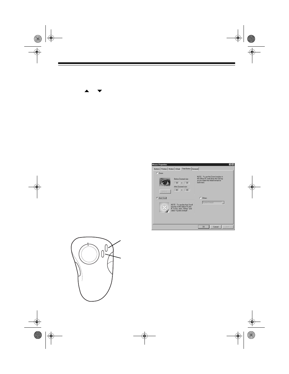 Third button control panel | Radio Shack 26-442 User Manual | Page 9 / 20