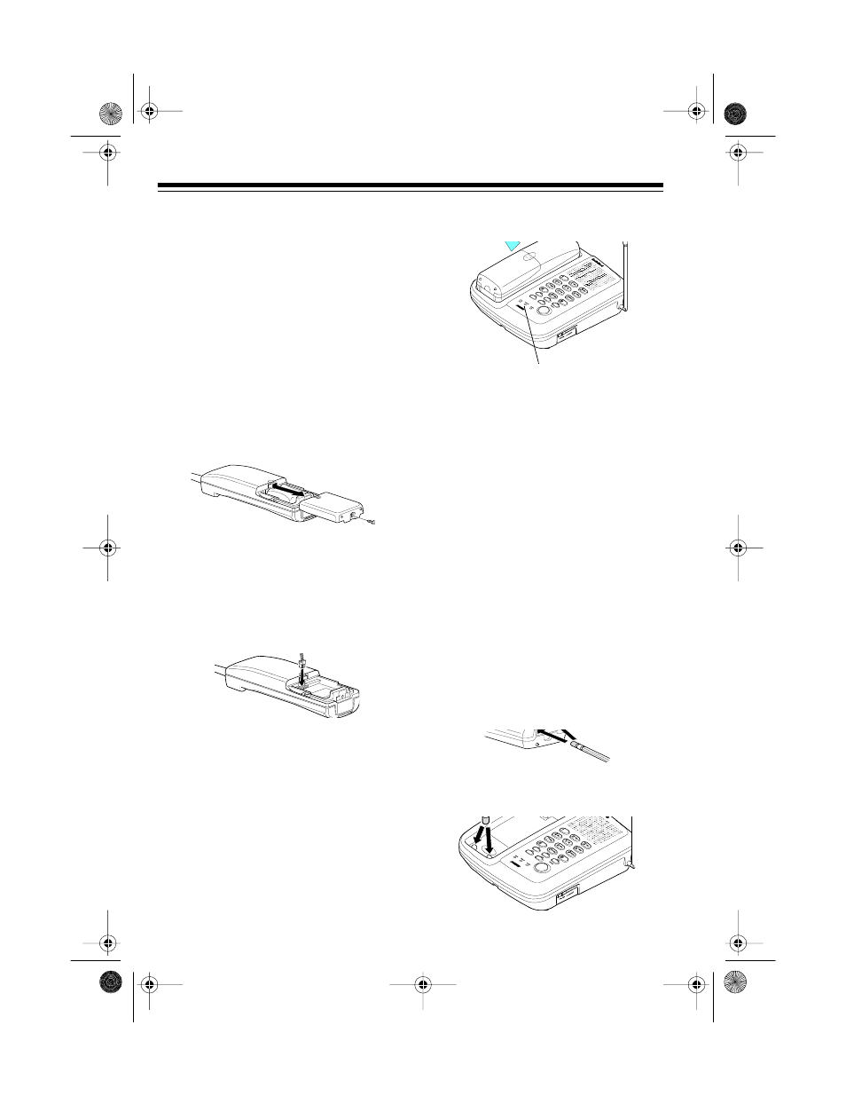 Connecting and charging the battery pack | Radio Shack ET-925 User Manual | Page 10 / 28