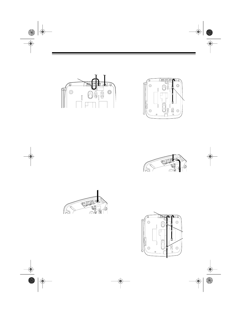 Mounting the base on a wall plate | Radio Shack ET-925 User Manual | Page 7 / 28