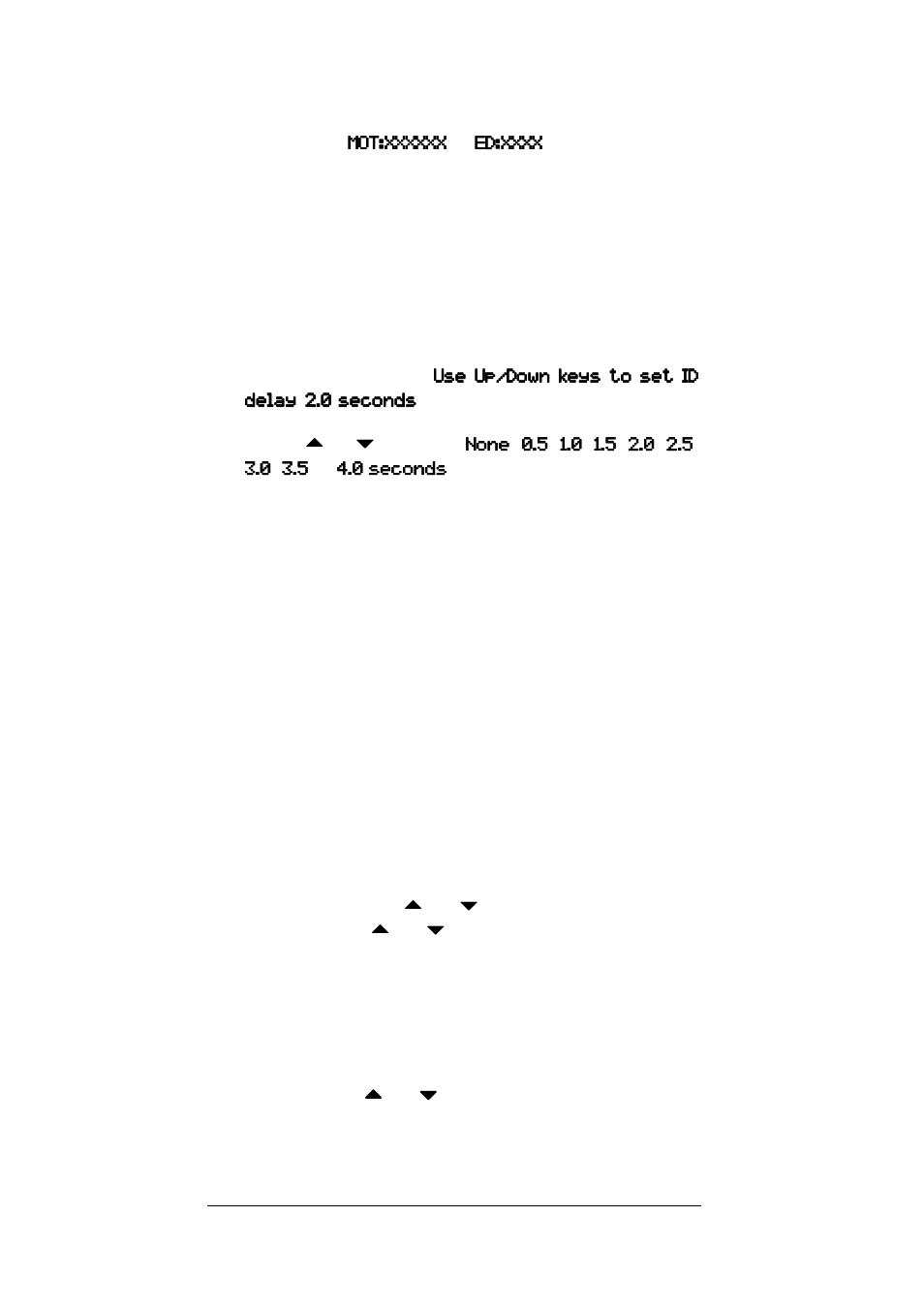 Delay function in id indication mode, Reviewing locked-out talk group ids, Clearing talk group ids | Radio Shack PRO-93 User Manual | Page 62 / 84