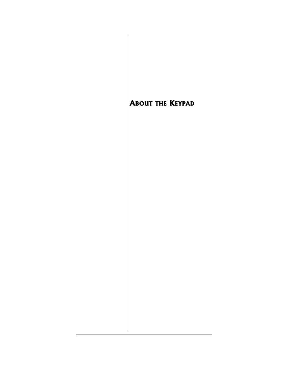 About the keypad | Radio Shack PRO-96 User Manual | Page 14 / 124