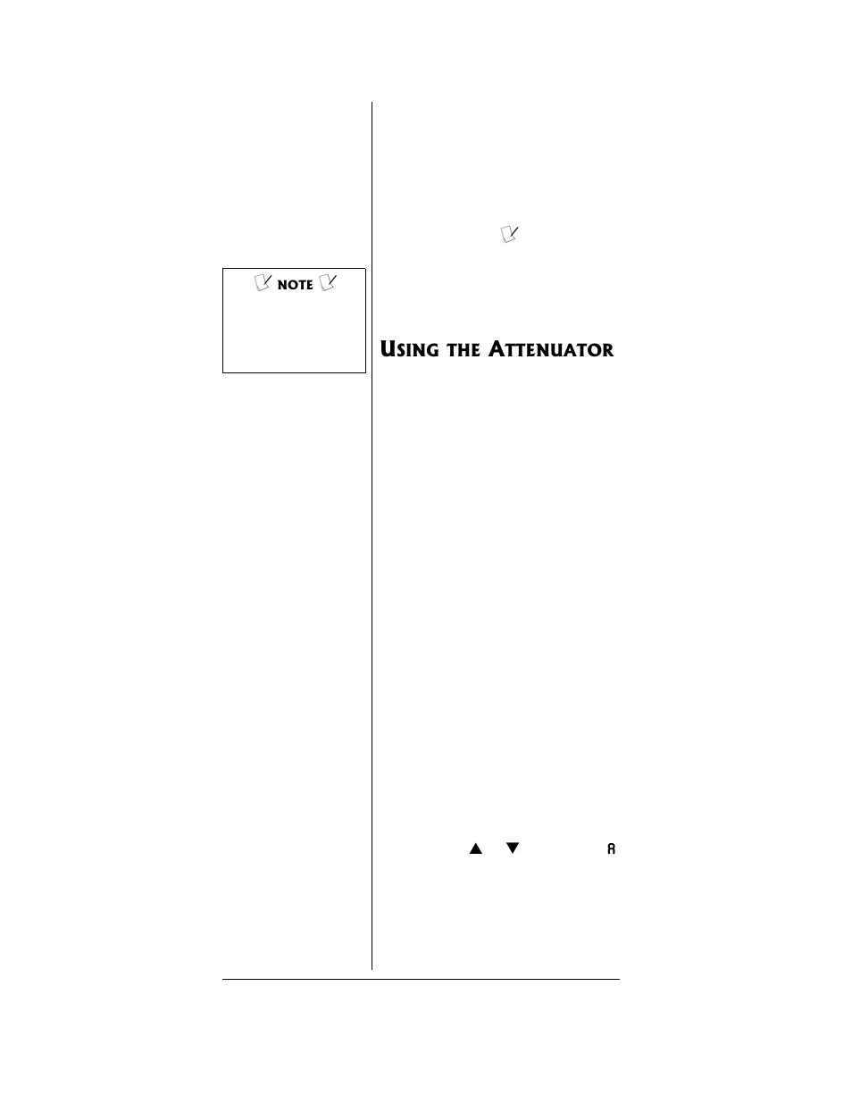 Using the attenuator | Radio Shack PRO-96 User Manual | Page 70 / 124