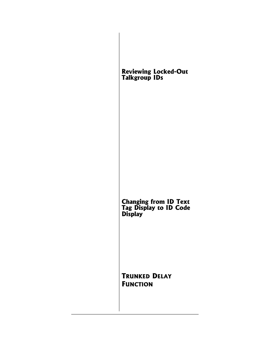 Trunked delay function | Radio Shack PRO-96 User Manual | Page 90 / 124