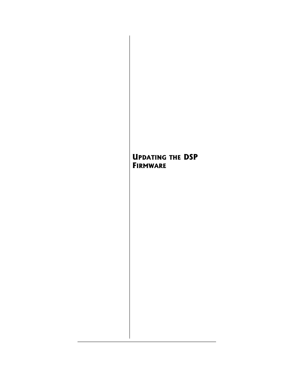 Updating the dsp firmware, Dsp f | Radio Shack PRO-96 User Manual | Page 94 / 124