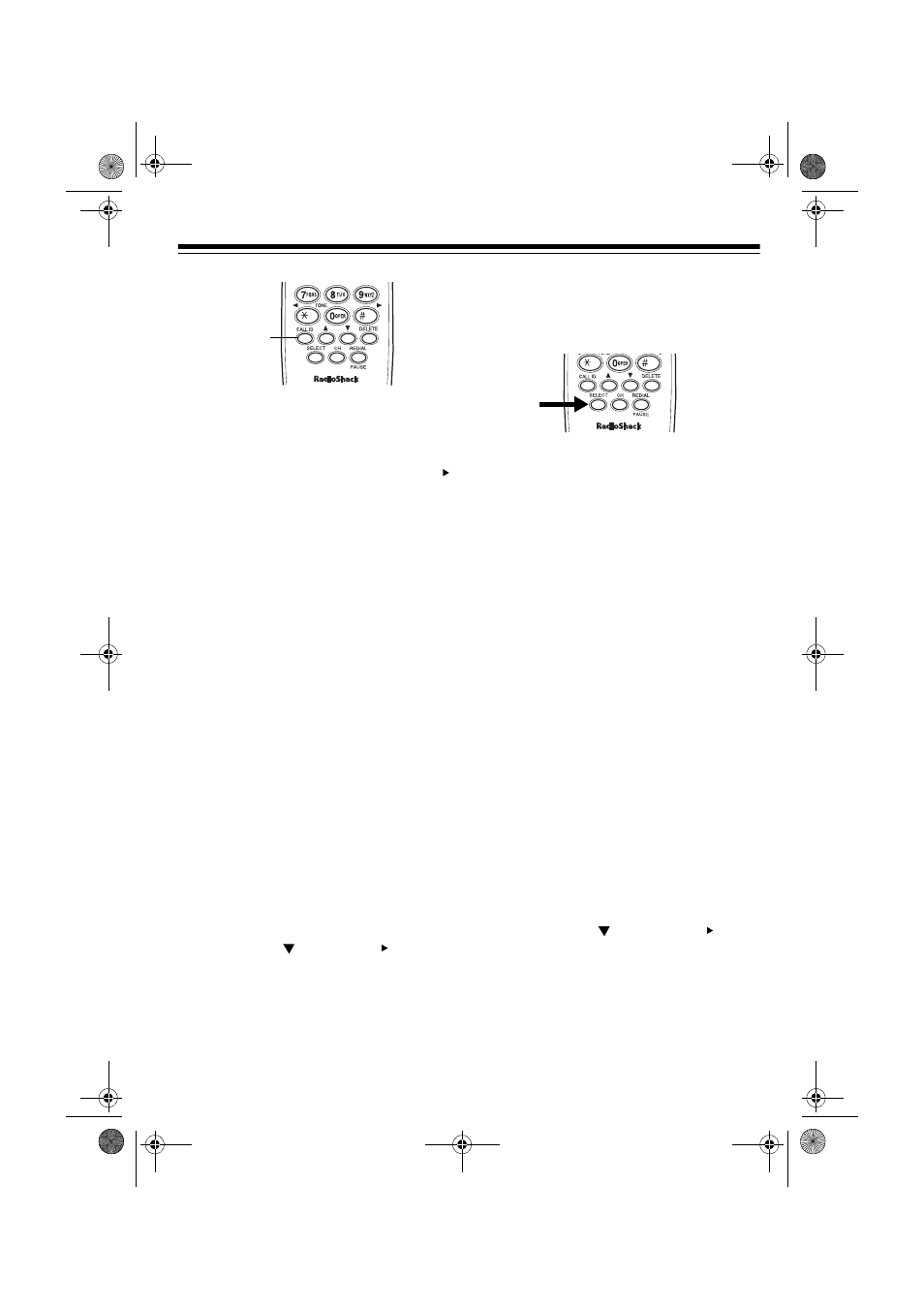 Turning caller id/ call waiting on/off, Storing your area code | Radio Shack ET-1109 User Manual | Page 11 / 28