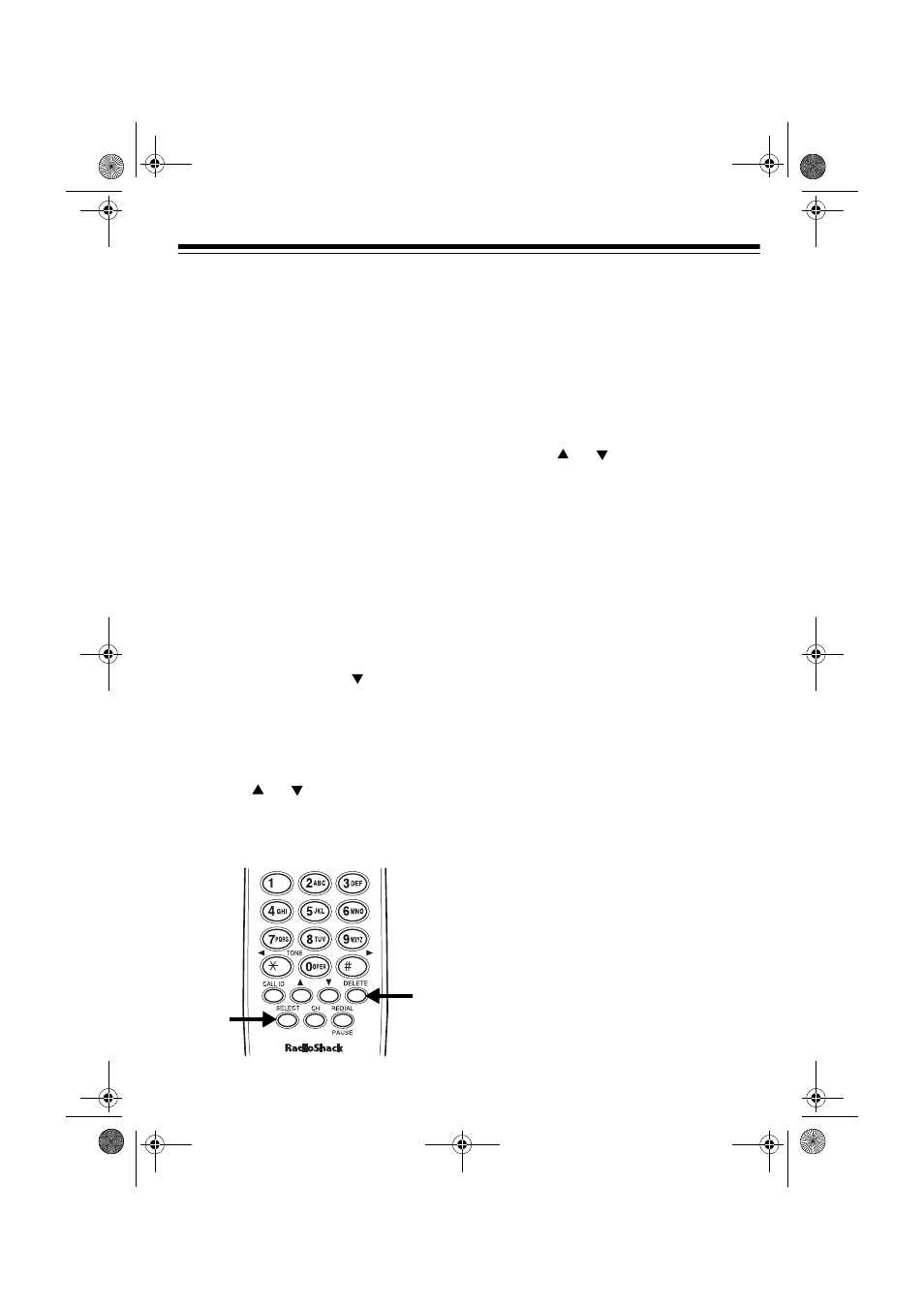 Deleting caller id records | Radio Shack ET-1109 User Manual | Page 21 / 28