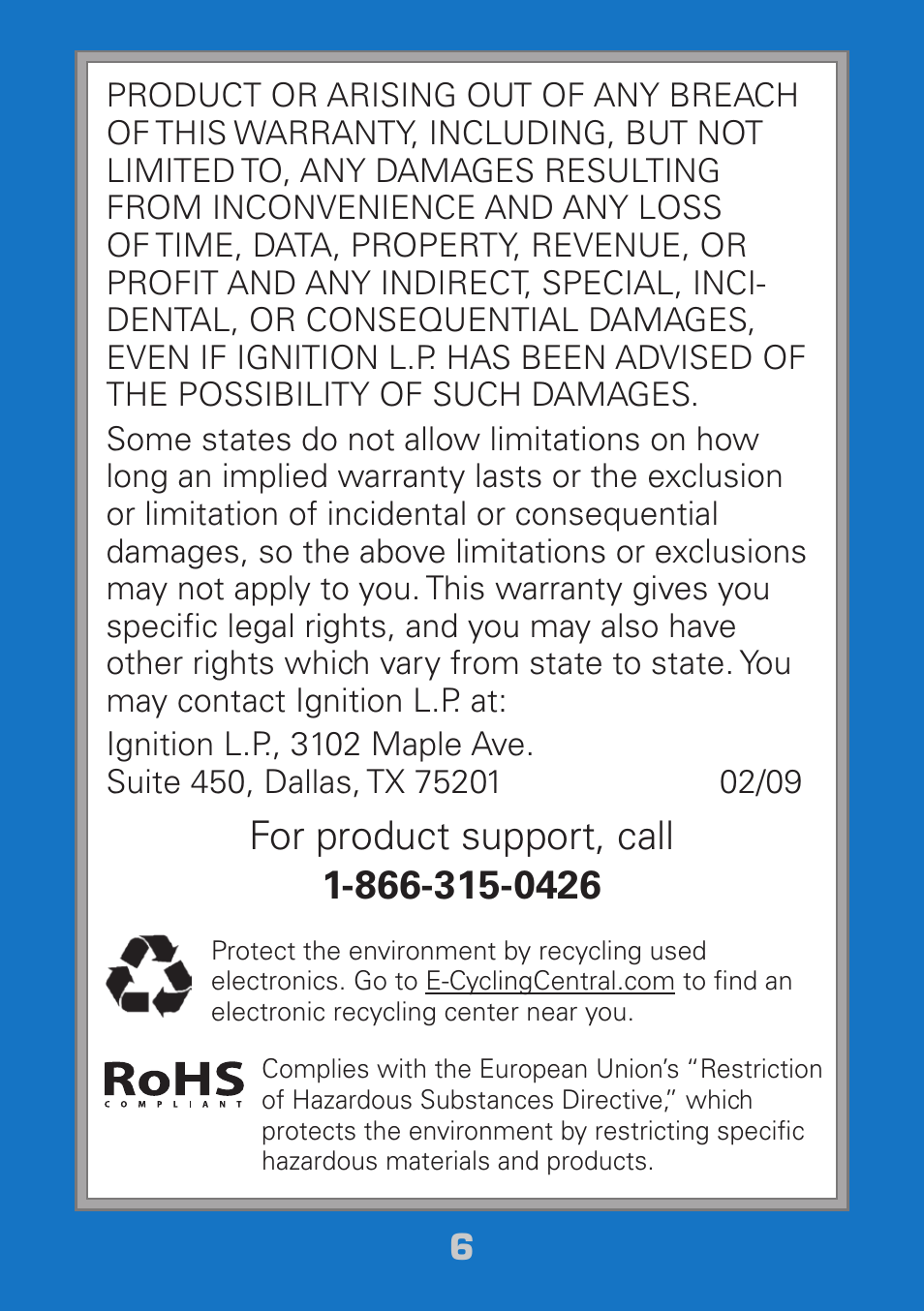 Radio Shack 120-0912 User Manual | Page 6 / 7