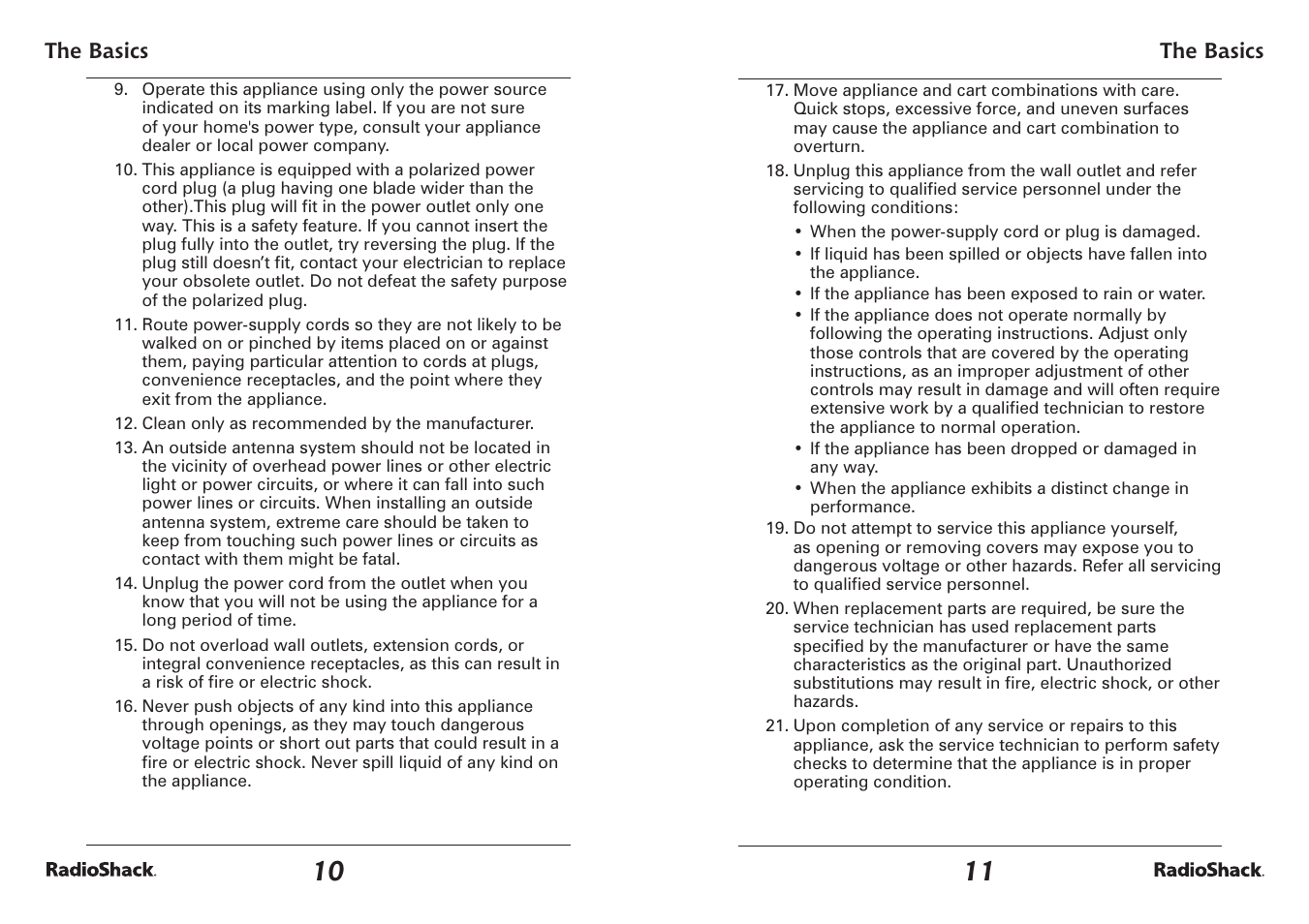 Radio Shack 32-2059 User Manual | Page 6 / 11