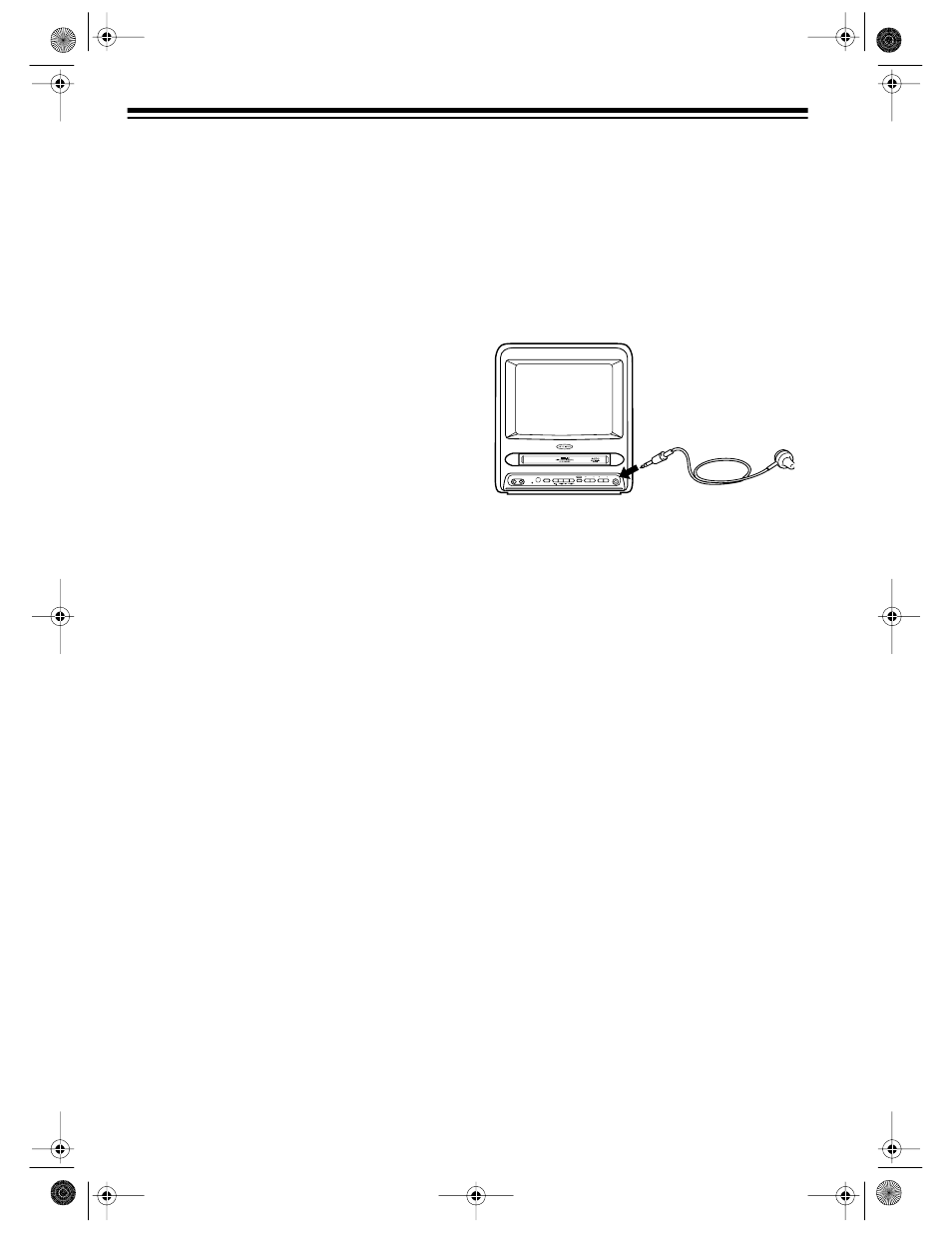 Connecting an optional earphone | Radio Shack 9" COLOR TV/VCR COMBO 36 User Manual | Page 14 / 44