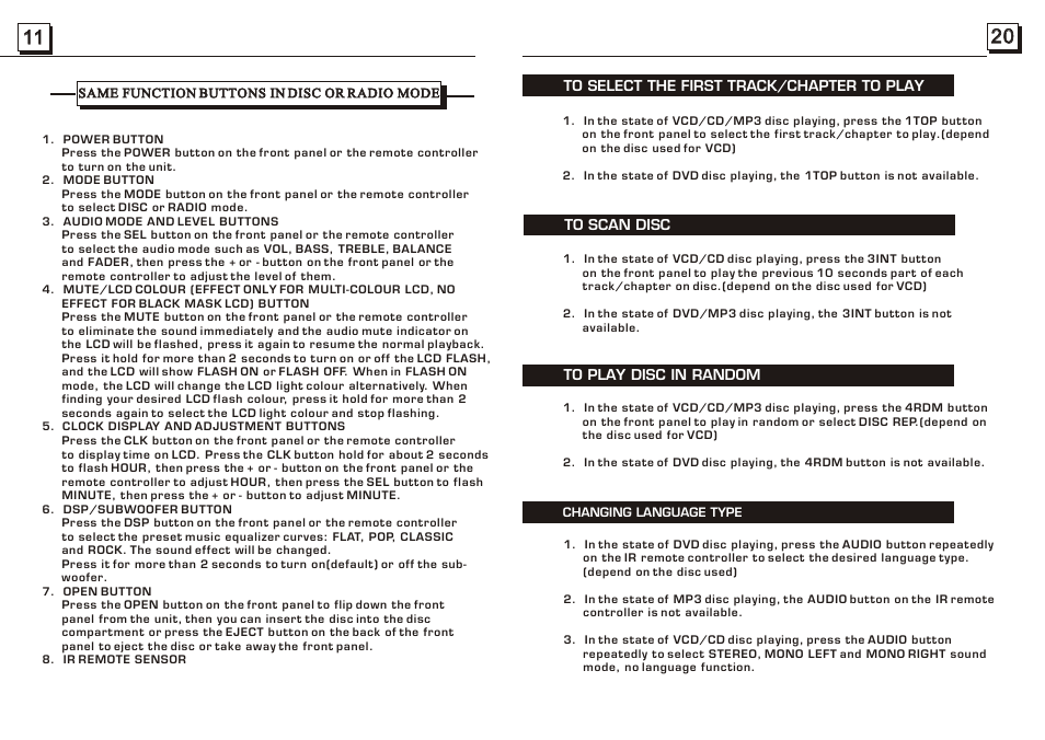 Radio Shack PLDVD188 User Manual | Page 12 / 16