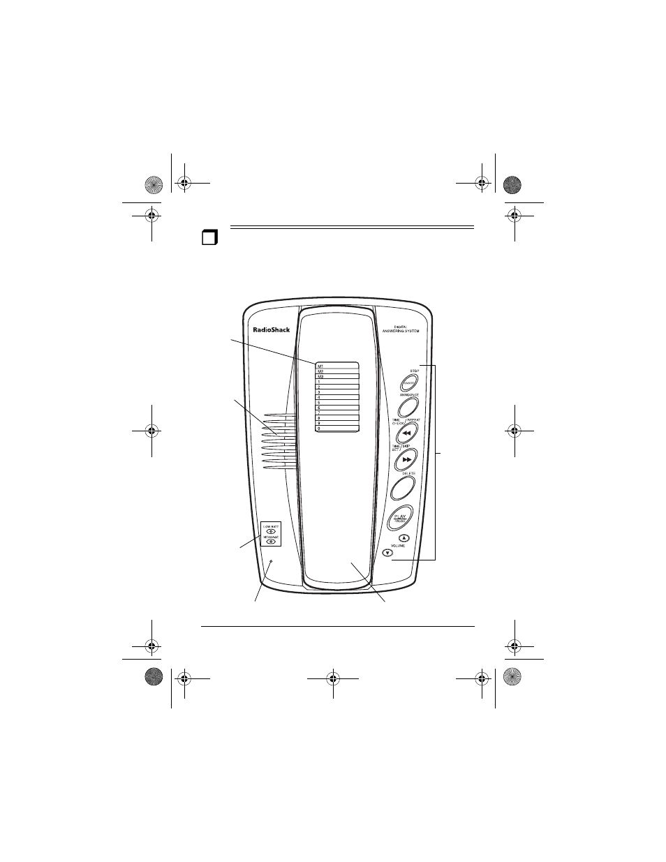 A quick look | Radio Shack Digital Answering System with Big Button Trim Phone User Manual | Page 15 / 36