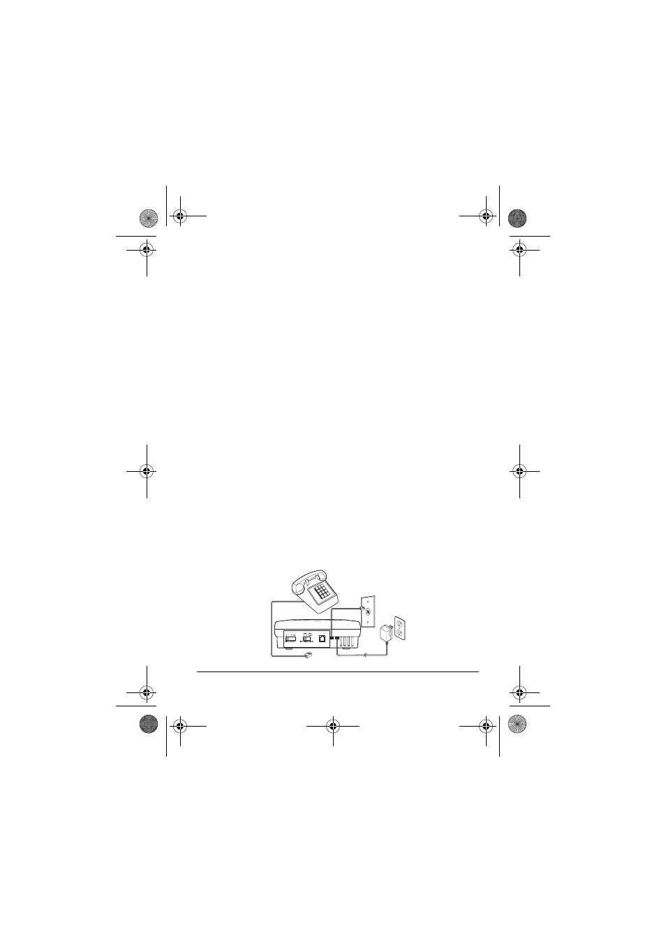Connecting the system to a phone line | Radio Shack 43-3801 User Manual | Page 7 / 24