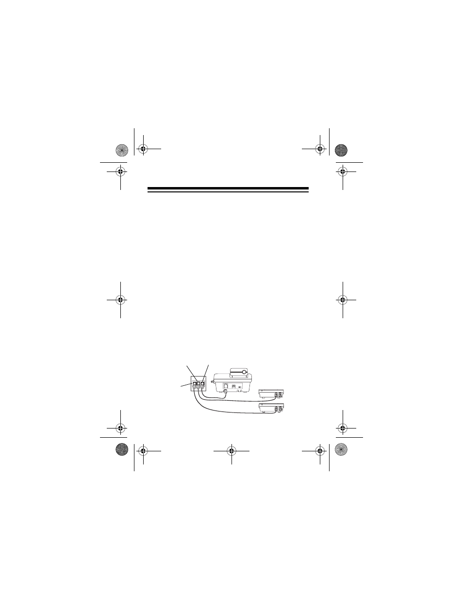 Connecting to a two-line phone | Radio Shack 43-931A User Manual | Page 14 / 32