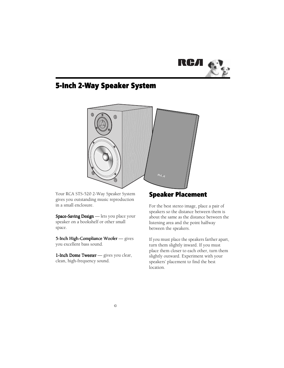 Radio Shack STS-520 User Manual | 4 pages