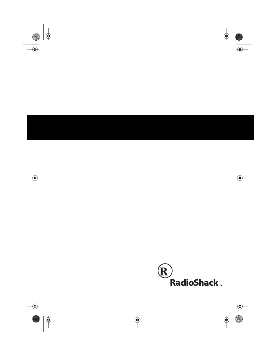 Radio Shack TAD-285 User Manual | 24 pages