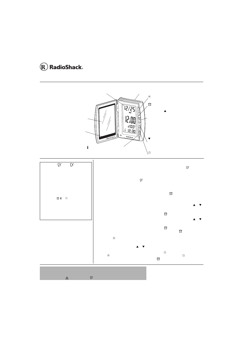 Radio Shack 63-1411 User Manual | 2 pages