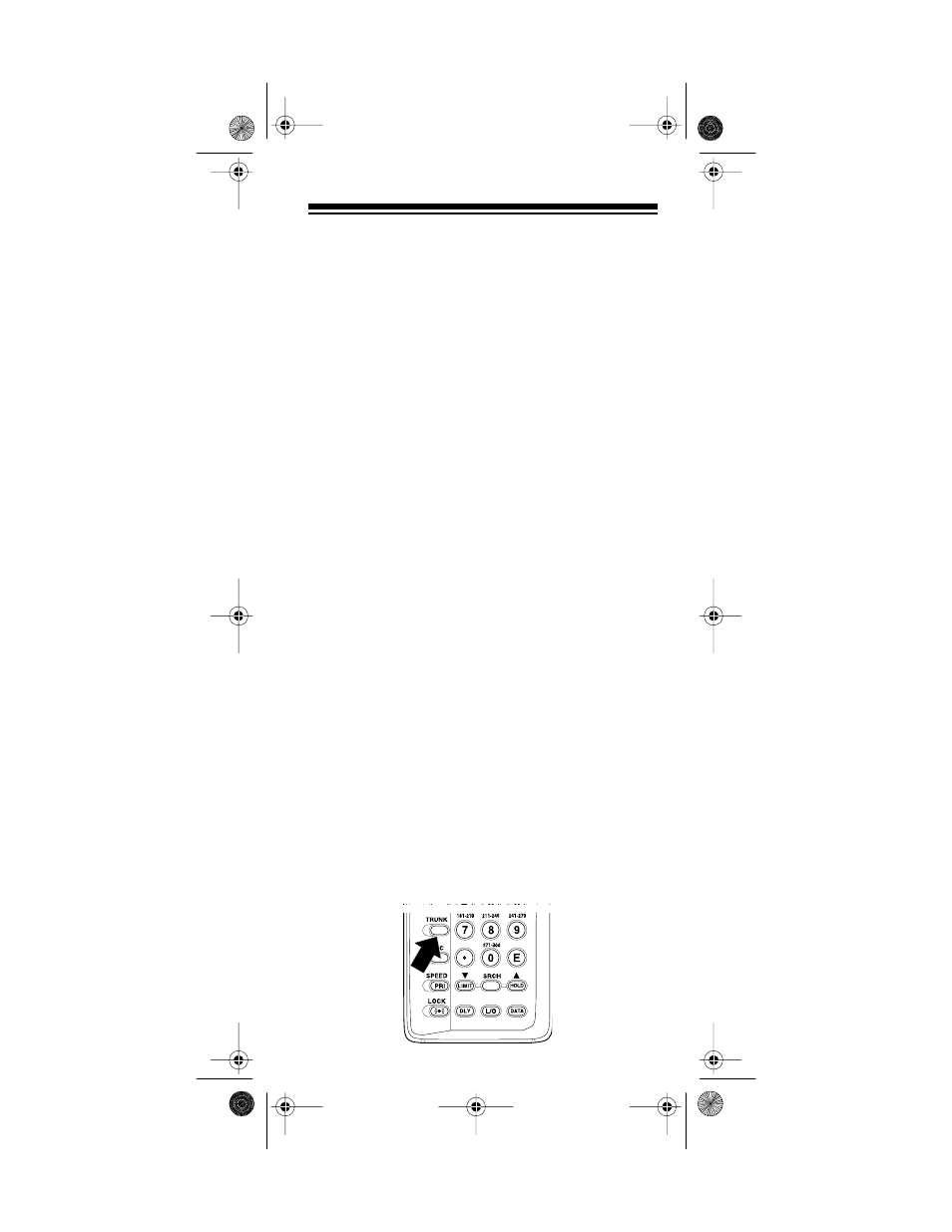 Setting the scanner to the trunk tracking mode | Radio Shack PRO-90 User Manual | Page 33 / 64