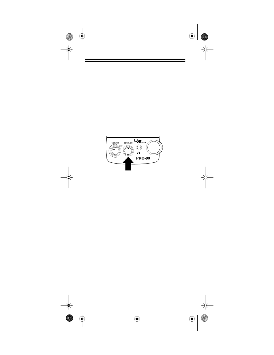 Setting squelch for the trunk tracking mode, Programming trunked frequencies | Radio Shack PRO-90 User Manual | Page 34 / 64