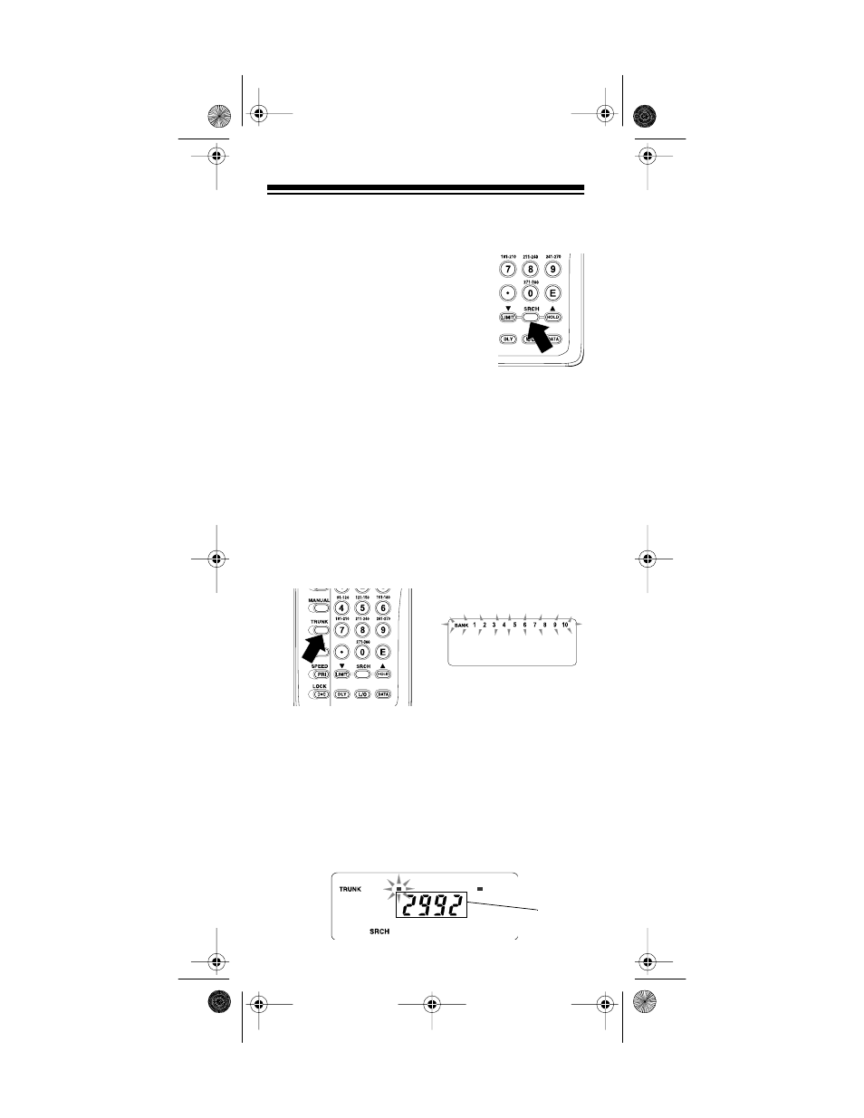 Scanning a trunked bank | Radio Shack PRO-90 User Manual | Page 36 / 64