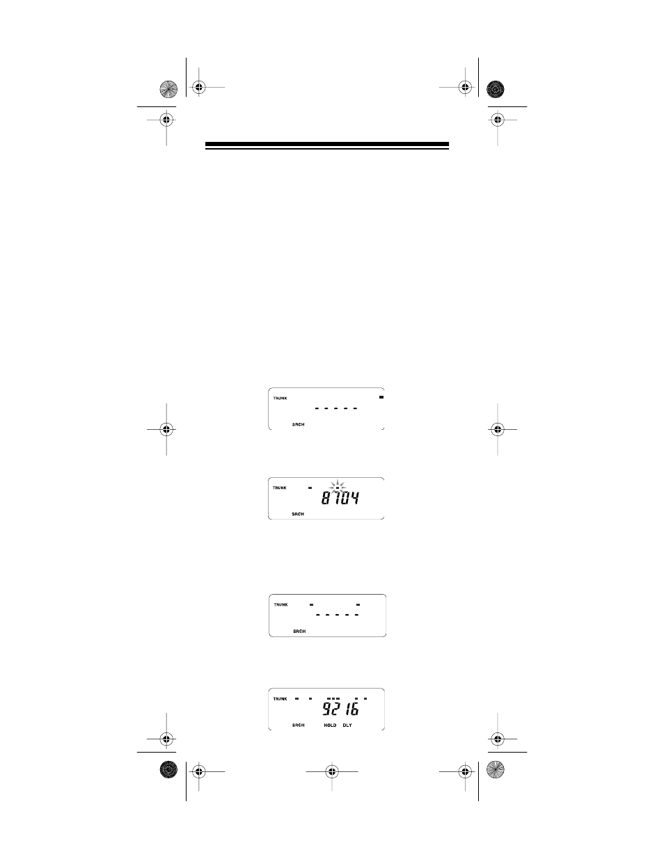 Channel activity indicators | Radio Shack PRO-90 User Manual | Page 40 / 64