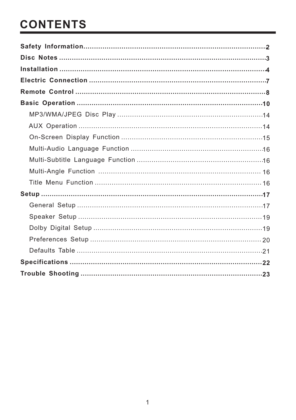 Radio Shack PLD187V User Manual | Page 2 / 24