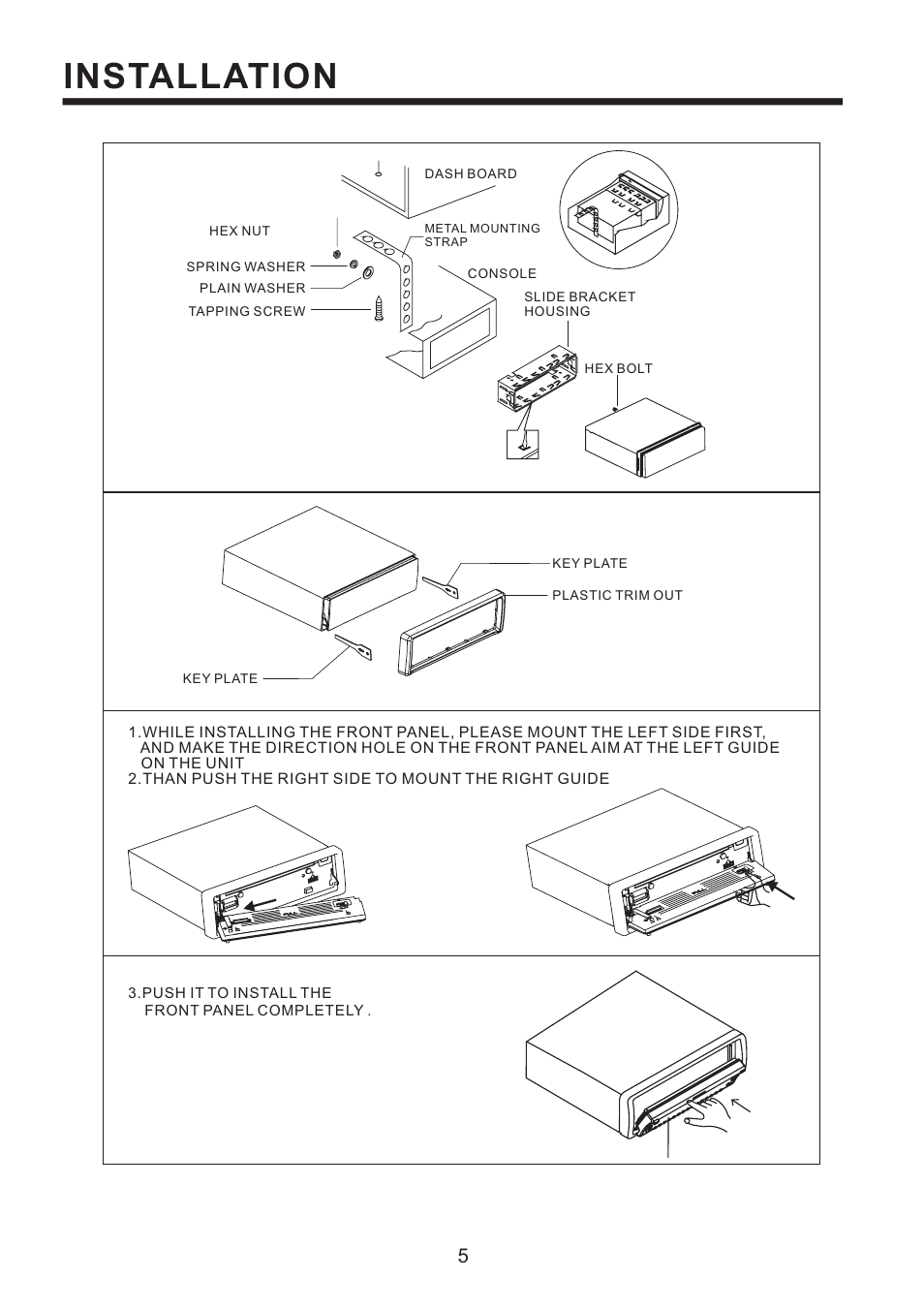 Installation | Radio Shack PLD187V User Manual | Page 6 / 24